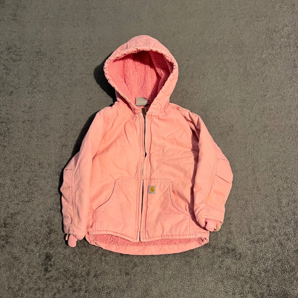 Carhartt | Jackets & Coats | Carhartt Kids Pink Sherpa Lined